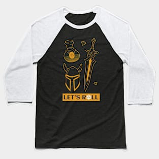 Let's Roll Baseball T-Shirt